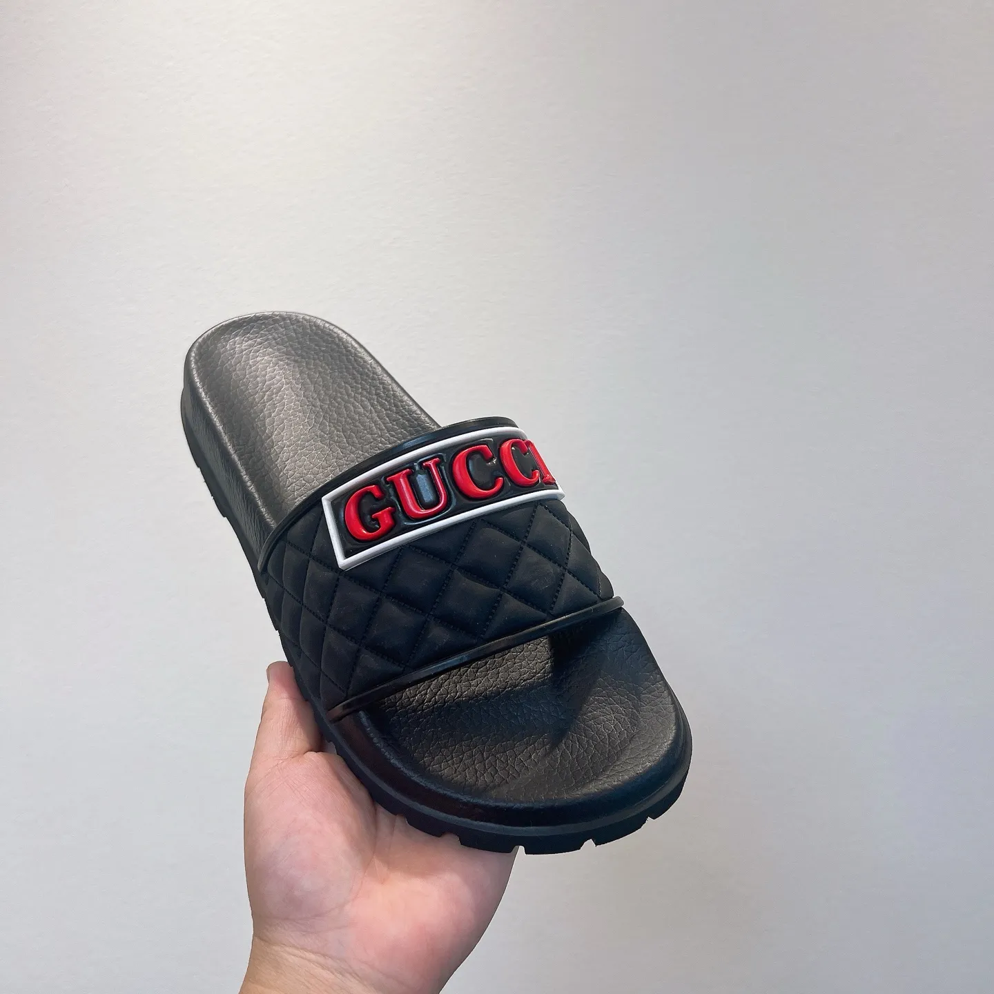 Men's Men's Shoes 130🐮🐮Gucci Gucci Slippers Gucci 2024 latest beach sandals slippers Original molding double G LOGO Original molding consistent Outsole: Men's Men's Shoes u double-layer outsole Size: 35-46